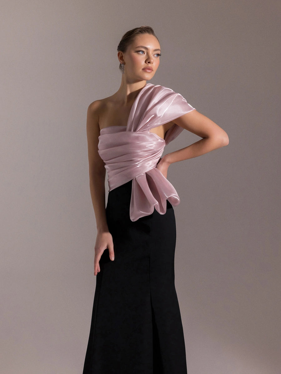 25109-Tek Omuz Drapeli Balık Ebise